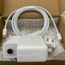 Original 96W USB-C Power Adapter for APPLE MacBook Pro 13" 2016-2021 Cable