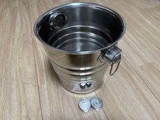 Miser s Dream Coin Pail Set Stainless Steel M...
