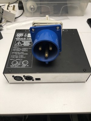 NJD DPX4/10 4 Kanal DMX Beleuchtung Dimmer Pack