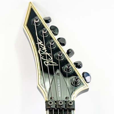 B.C. Rich NJ Deluxe Warlock w/ EMGs, Floyd Rose, GigBag – Sleek