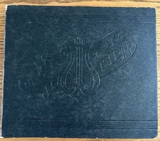 Vintage Record Storage Album 9 Victor  Misc 78 rpm 10  Records, Metal Binding