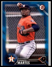 2016 Bowman Draft #BD-145 Francis Martes Blue Border #/150