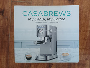 casabrews 20 bar kaffeemaschine