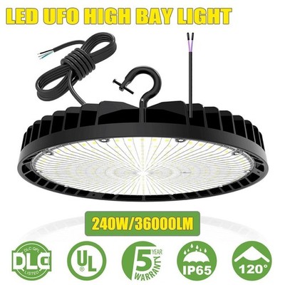 36000LM (Eqv.to 1000W HPS/MH) 240W LED High Bay Light Commercial Warehouse Shop