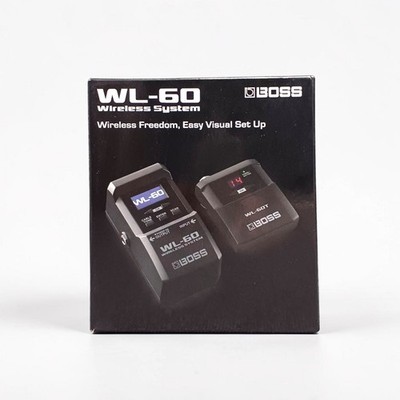 Boss WL-60 Wireless Guitar Bass System Body Pack Transmitter Low Latency 2.4GHz
