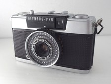 Olympus Pen EE-3 35mm Half Flame Silver Film Camera ZGV100RMh