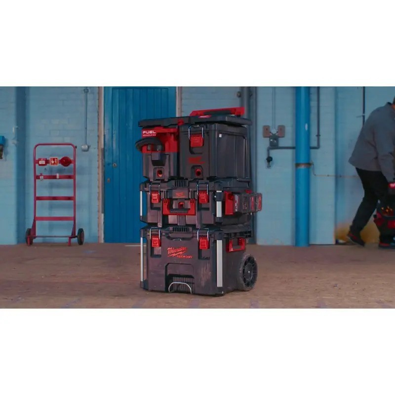 Milwaukee Packout Side Mount M18 Battery Rack & M18B5 18V 5.0Ah Battery ...