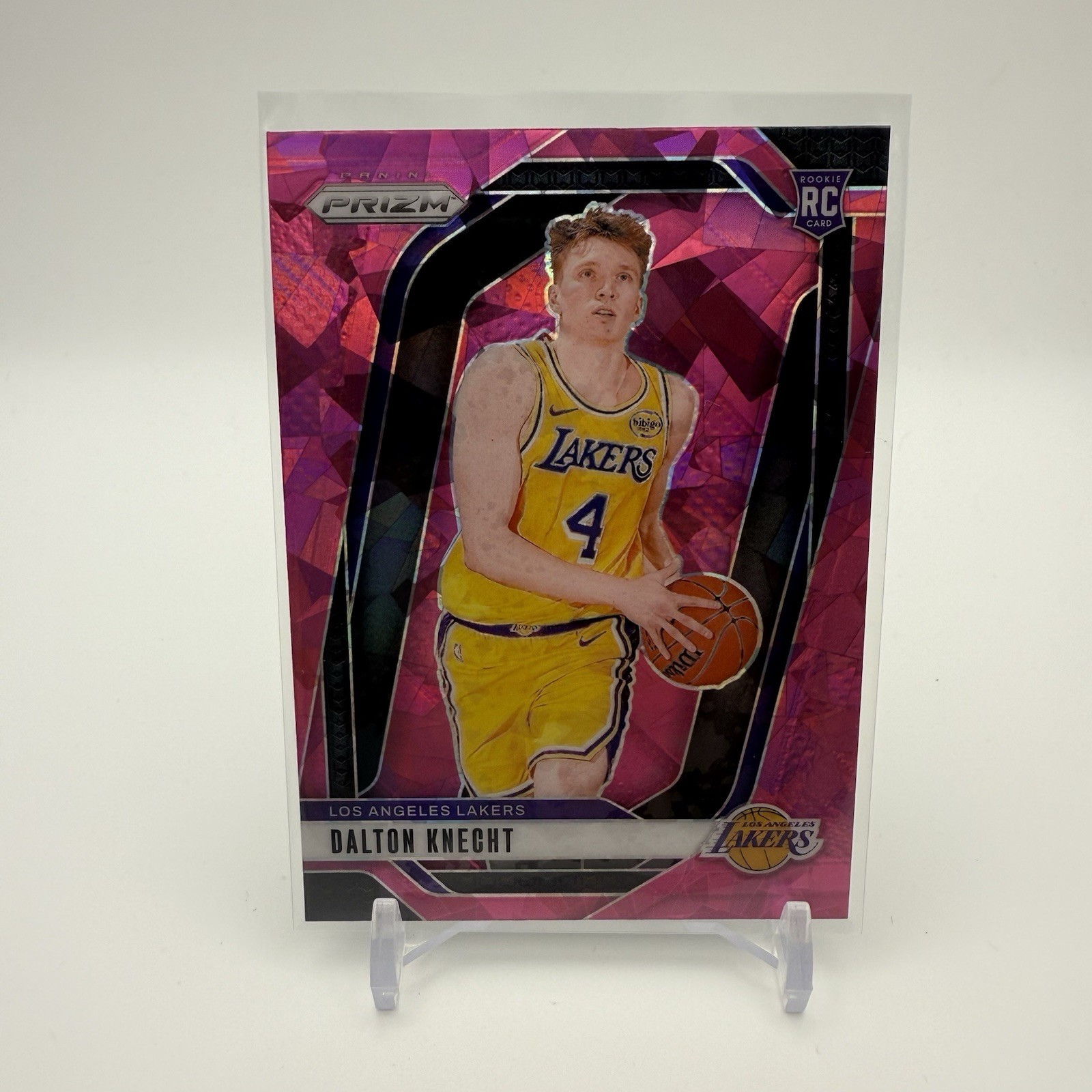 2024-25 Panini Prizm - Dalton Knecht #238 Pink Ice Prizm (RC)
