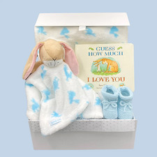 Baby Boy Hamper Gift Set, Baby Shower - Luxury Magnetic Box