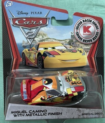 2012 DISNEY/PIXAR CARS 2 KMART SILVER RACER SERIES MIGUEL CAMINO