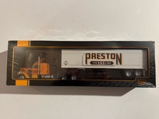 IXO Models 1/43 Scale Peterbilt Truck Preston The 151 Line Semi Trailer NIB