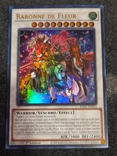 1X NM Baronne de Fleur - RA01-EN034 - Ultra Rare 1st Edition