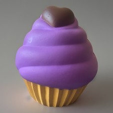 Rare Purple Cupcake Squishy