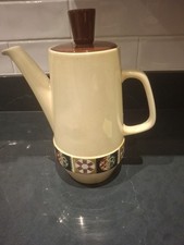 1960's Vintage Carlton Ware coffee pot Tapestry & Daisy Chain Design No Chips