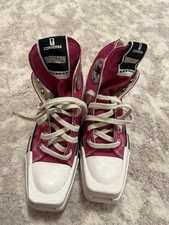 RickOwens DRKSHDW Converse TURBODRK Chuck 70 Hot Pink High-Top Sneakers 7.5 DSWT