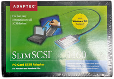 Adaptec SlimSCSI 1460 PCMCIA-to-SCSI Adapter Kit   APA-1460D P/N 1807600 