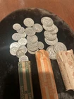 $25.00 Face 90% SILVER Wash Quarters , Roosevelt Dimes, Franklin Halfs rolls