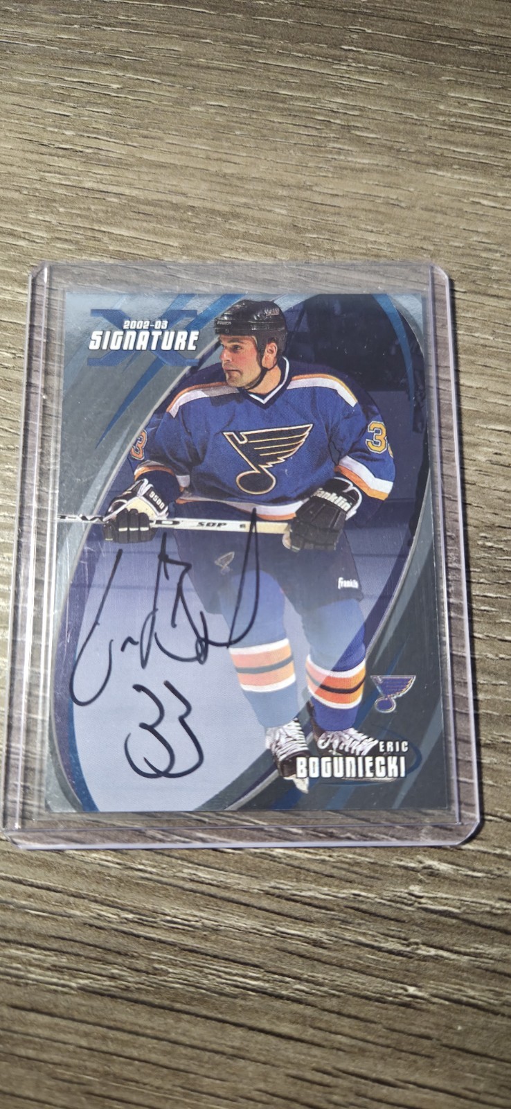 2002-03 Be a Player Signature Series #150 Eric Boguniecki Autographs