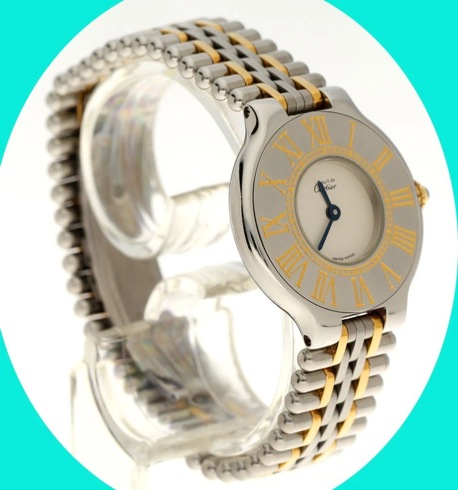 Must de Cartier 21 Round Wristwatches for sale | eBay