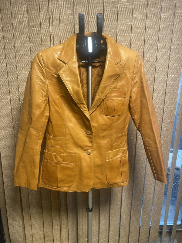 Vintage 70s Brown Wilson’s Super Soft Leather Jacket