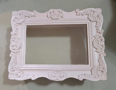 Distressed Shabby Chic Style Jewlery /keepsake Box,Wood. Light Pink