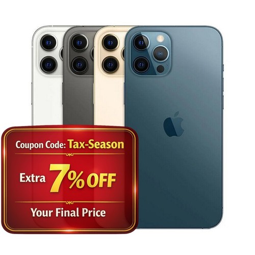 Apple iPhone 12 Pro Max (Great Condition) - (Unlocked, Verizon, AT&T, T-Mobile)