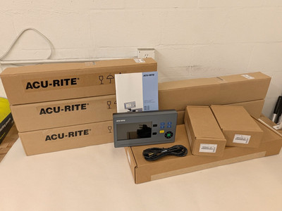 AcuRite Digital Readout DRO System 2-Axis 12'' x 40'' Travel 5 Micron Re