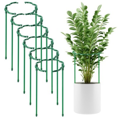 12 Pack Plant Support Stakes Sets - Versatile Plant Cages, Stackable Garden F...