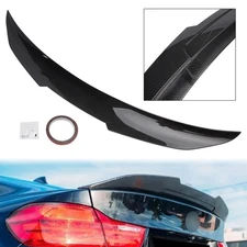 Carbon Fiber Look Rear Boot Spoiler For BMW 4 Series F36 4DR Coupe PSM Style US