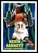 Kevin Garnett 1997-98 Hoops #92 Timberwolves NBA READ FREE SHIPPING AutographDen