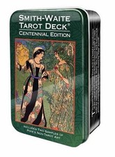 Smith-Waite Centennial Tarot Deck In A Tin by Pamela Colman Smith (English) Card