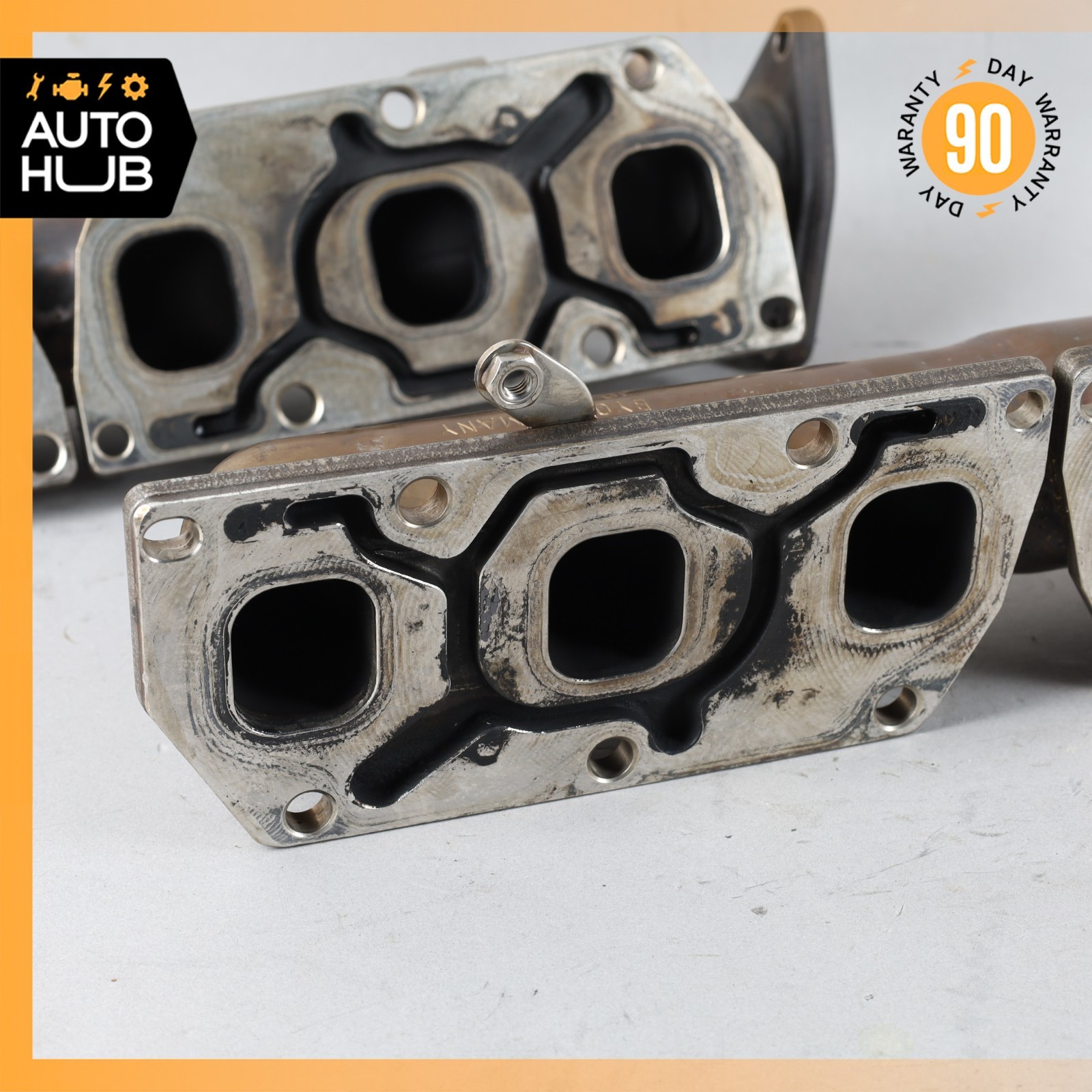 03-13 Bentley Continental GT GTC 6.0L W12 Exhaust Manifold Set 07C253018AC OEM