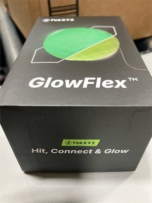 GlowFlex  Reflex Ball with Counter App, Glow-in-the-Dark | TekXYZ 