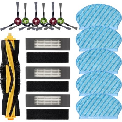 Ersatzteile Set für Ecovacs Deebot Ozmo 920 950 Staubsauger Wischtücher Bürst...