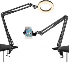 Phone Ring Light Video Mount with Remote