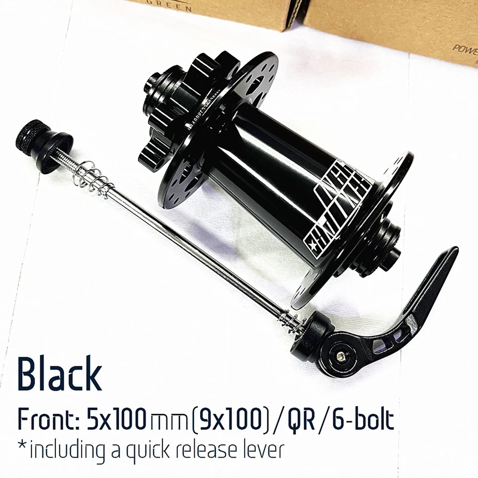 Replace for Koozer XM490 PRO MTB Hub Quick Release 32H,5x100mm/ 5x135mm, Black - Image 4 of 4