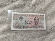 Viet Nam 2000 Dong 1988 – World Paper Money – Authentic Banknote