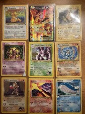 Pokémon TCG MASSIVE 9 Card DAMAGED Lot Chari...