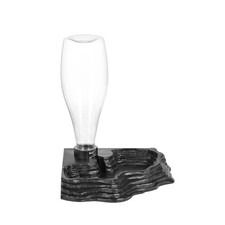 Automatic Reptile Water Dish 13.5Oz Bowl Bearded Dragon black