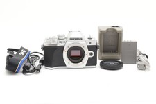  AS-IS Olympus OM-D E-M10 Mark III Silver Body 10168clicks