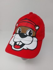 BUC-EE'S Face Logo Youth Stretch Strap Back Hat UPF 50 Cap