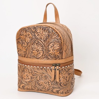 OH OHLAY OHG103C Backpack Hand Tooled Genuine Leather women bag western handbag
