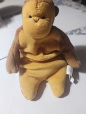 Vintage Cheeky the Chimp 8" Plush The Bean Mates by Little Touch Rare 1997