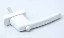 Maco Fenstergriff Harmony weiß RAL9016 Sperrknopf Kindersicherung 45°Raste 54063