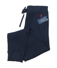 Polo Ralph Lauren Men's Navy Waffle Knit Thermal Sleep Jogger Pants