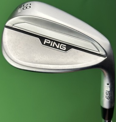 PING S159 Chrome Lob LW Wedge 58-14* W-Grind Steel Z-Z115 Wedge Flex Right Hand