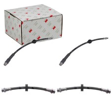 4xNK BREMSSCHLAUCH VORNE+HINTEN passend für OPEL COMBO X12 FIAT DOBLO 263