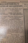 FEB 18, 1913 NEWSPAPER PAGE #2266- MICHIGAN PASSES BILL TO BAR CLAIRVOYANTS — photo 1