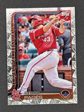 2025 Topps Spring Training Foil #252 Pedro Pages St. Louis Cardinals