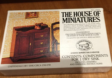 House Of Miniatures Dolls House 12th Scale Chippendale Dry Sink